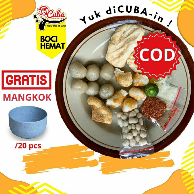 

Baso Aci Hemat Khas Garut FREE BONUS MANGKOK