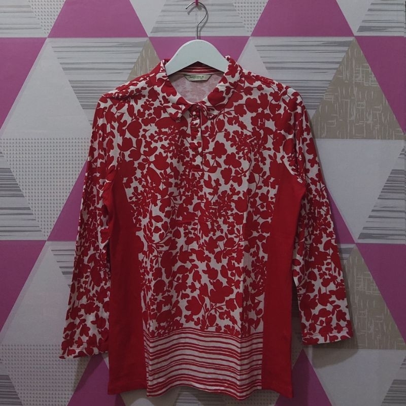 KAOS KERAH WANITA CROCODILE LADIES