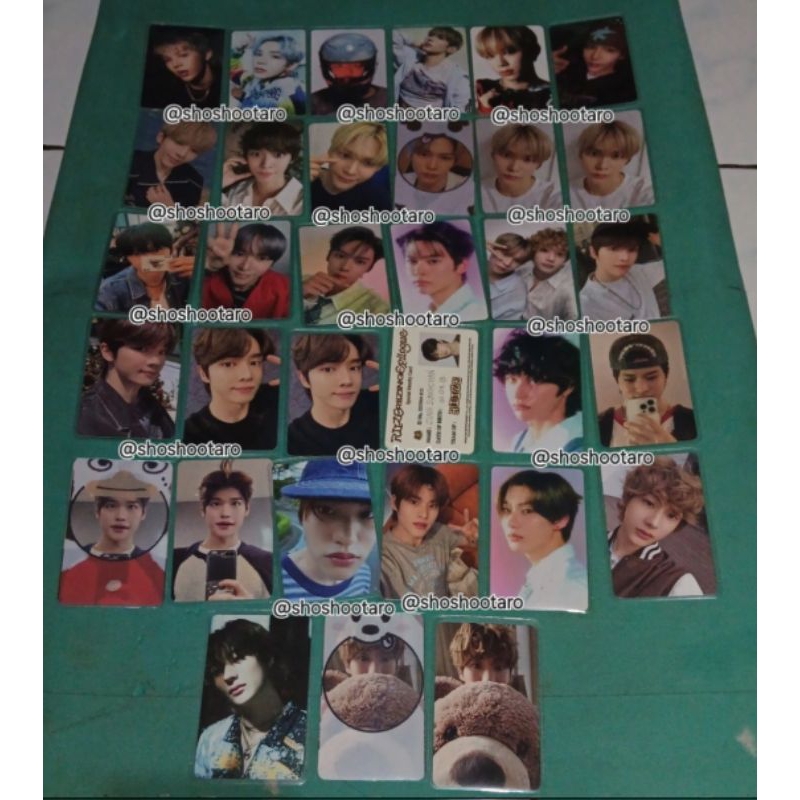 photocard pc wonbin pob ums lucky