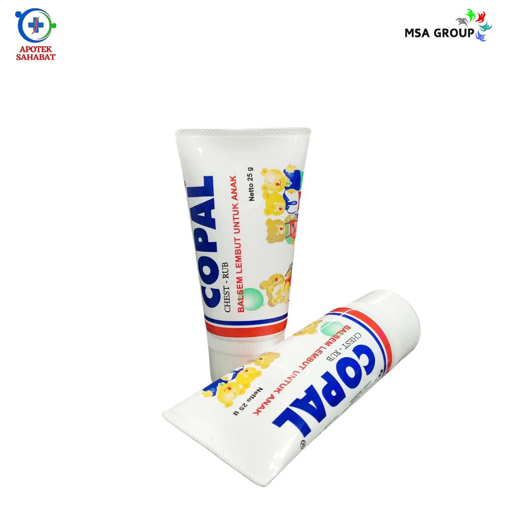 COPAL BALSEM GOSOK BAYI LEMBUT HANGAT (25g)