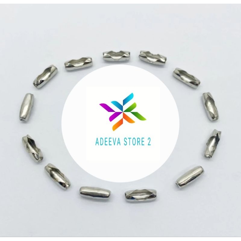 20pcs Pengait Rantai Kalung Biji Lada Merica / Kaitan Biji Lada