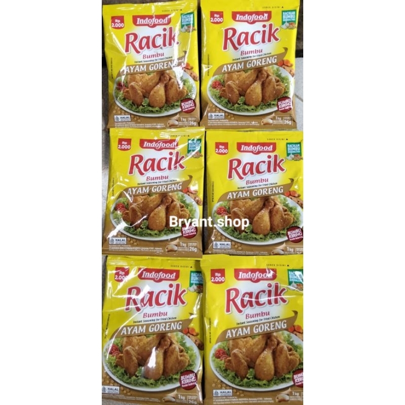 

1Renceng Racik Bumbu Ayam Goreng 26gr