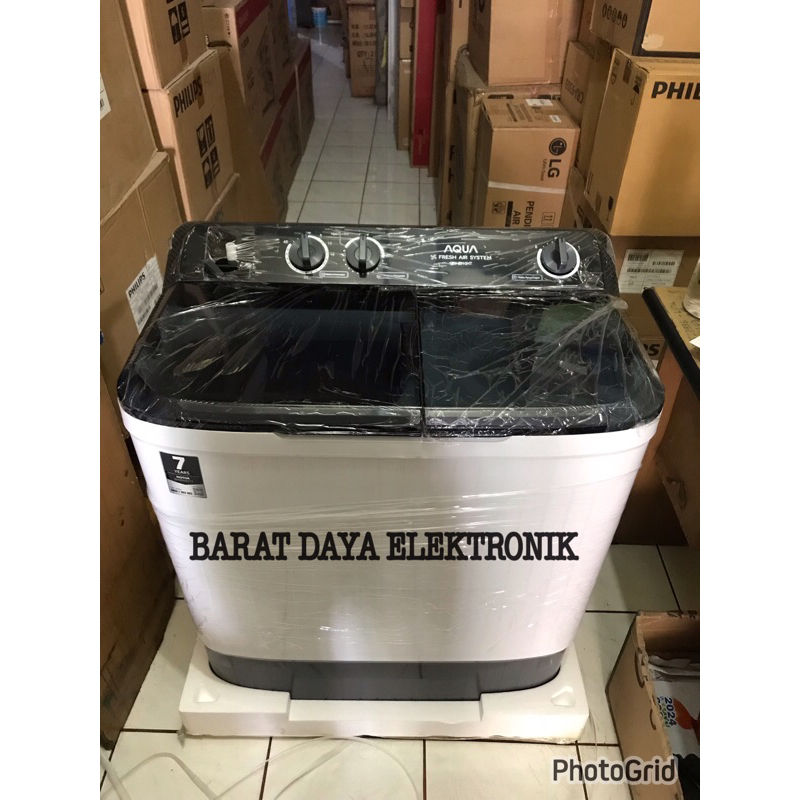 Mesin Cuci Aqua Hijab Series  Mesin Cuci 2 Tabung
