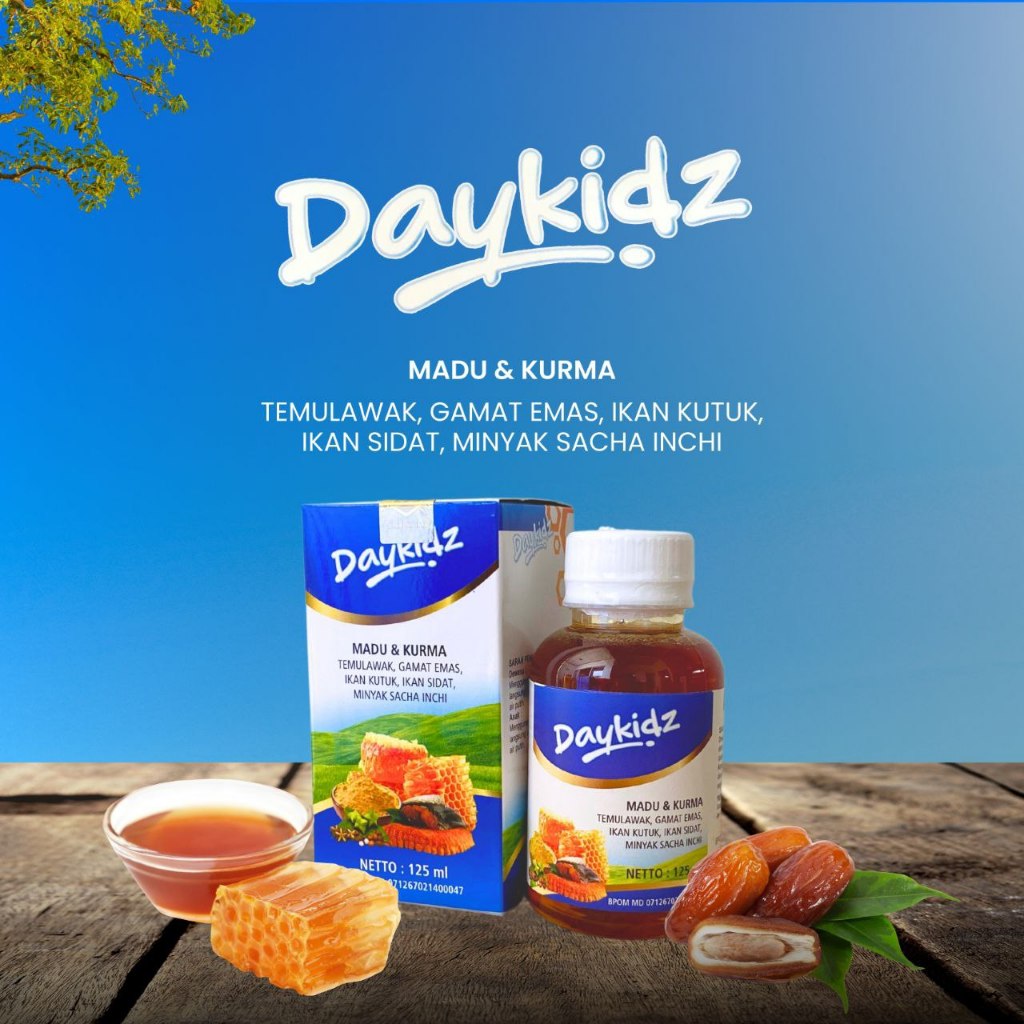 

Daykidz Madu Anak Madu + Kurma & Herbal