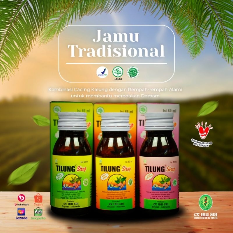 TILUNG SIRUP untuk Demam,Tipes,Maagh dan Asam Lambung