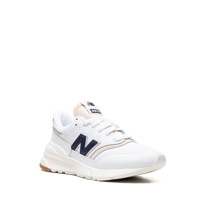 Sepatu Sneakers Pria NEW BALANCE 997R White Navy Size 40.5 EU
