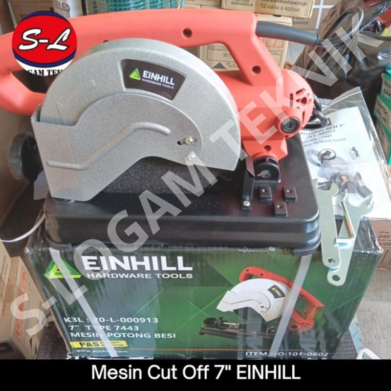 Mesin Cut Off Potong Besi 7" EINHILL Tipe 7443 ( 700 watt )
