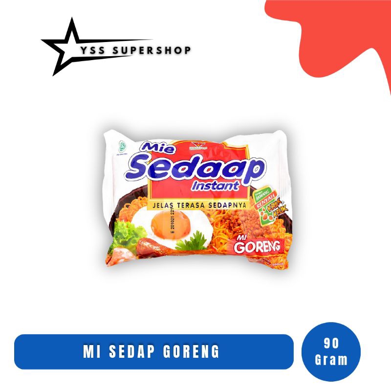 

MI SEDAP GORENG 1 PCS