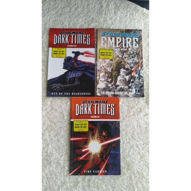 (ENGLISH)STAR WARS Comic Book Preloved/Second