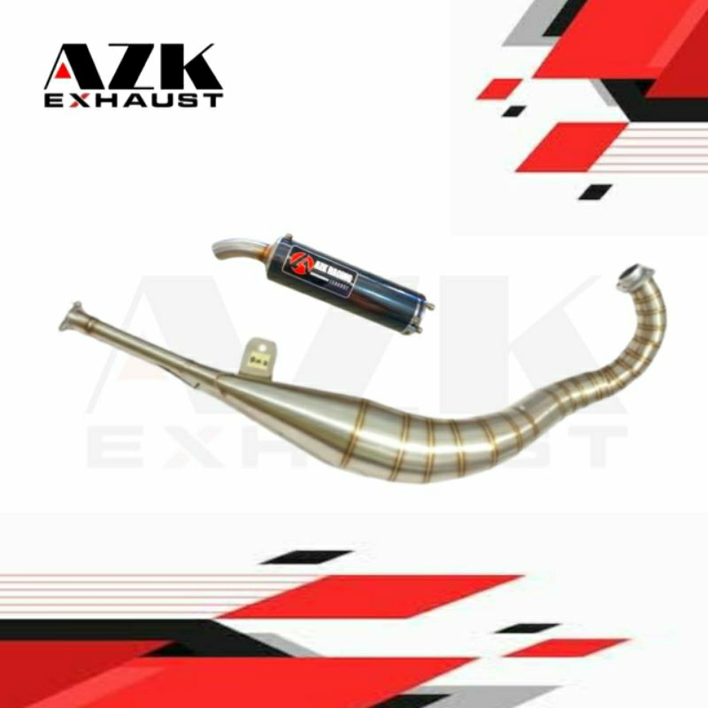 Knalpot RXZ pipe on - knalpot Yamaha Rxz Azk racing