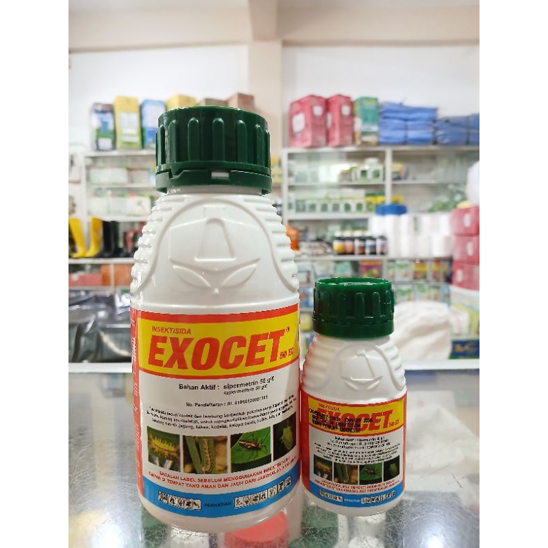 Insektisida EXOCET 50 EC | insektisida kontak - Sipermetrin 50g/l