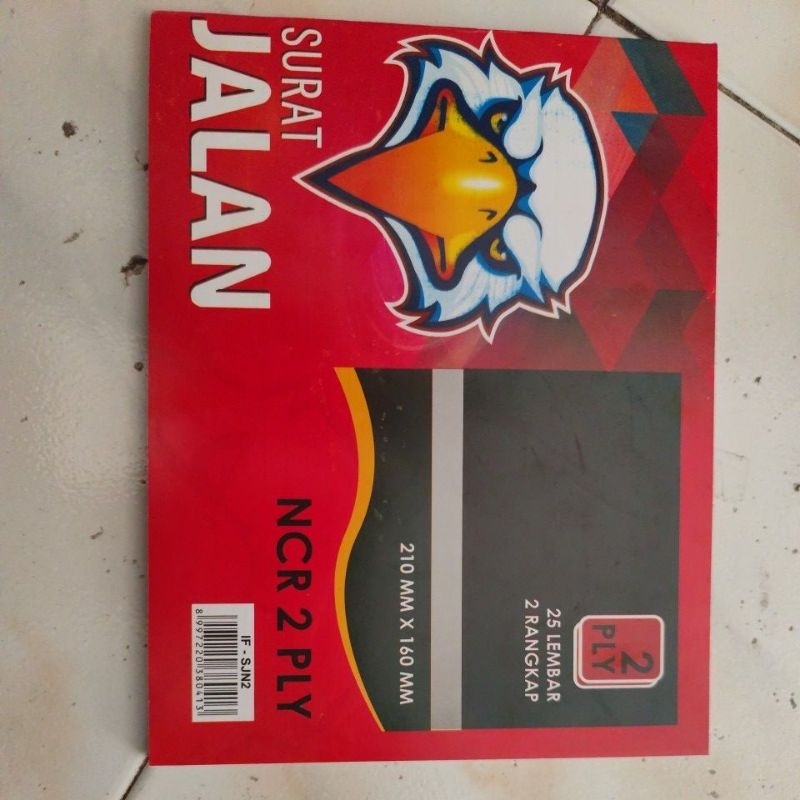 

surat jalan 2 play isi 25 lembar ecer 1 pcs