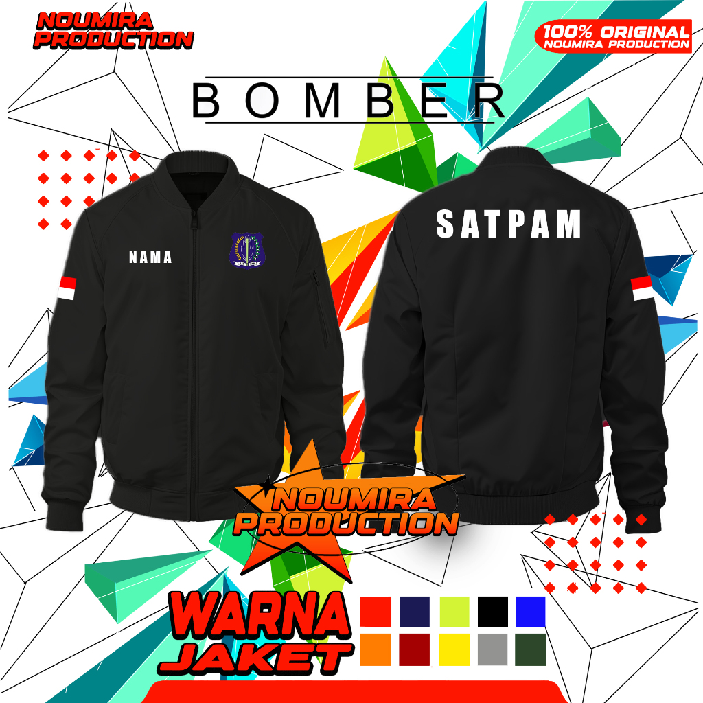 JAKET SATPAM - JAKET BOMBER SATPAM - JAKET BOMBER SECURITY - JAKET ANTI AIR