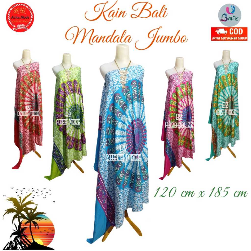 kain pantai motif mandala jumbo - kain pantai export - kain pantai export - sarung pantai - kain pan