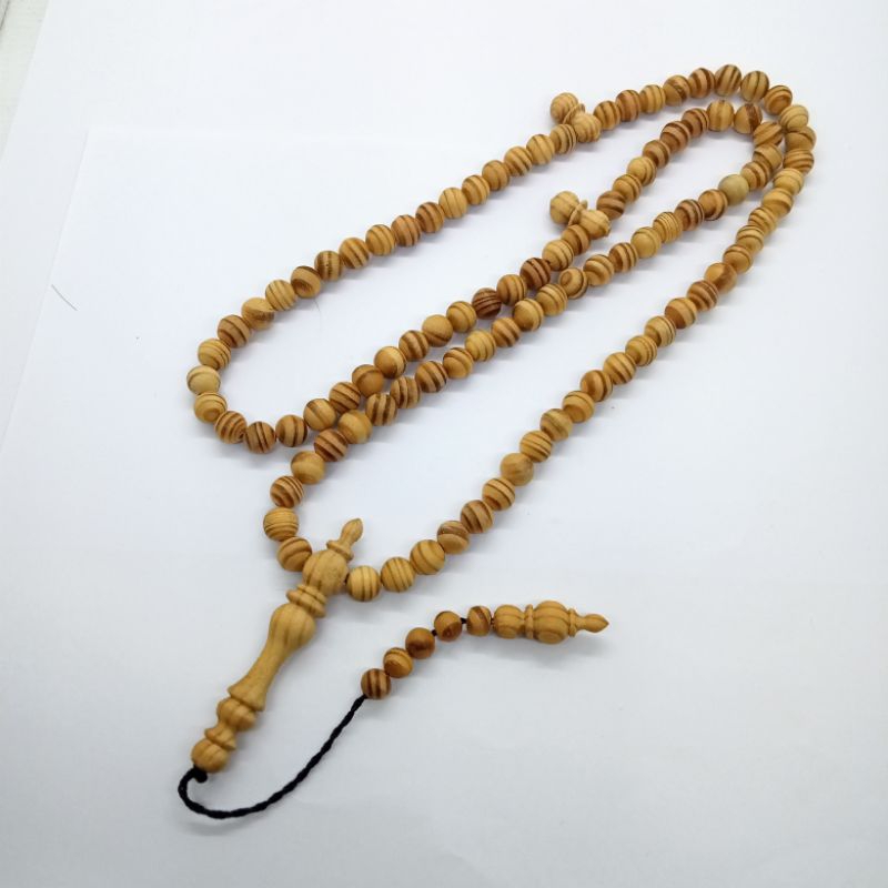 tasbih kayu puser bumi asli 8mm A73