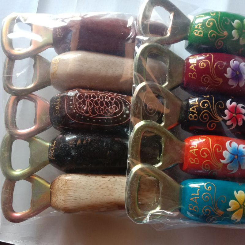 paket isi 5 pcs bukaan botol unik khas bali
