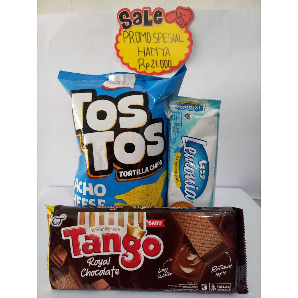 

PROMO SPESIAL (Tos Tos Tortilla Chips, Lemonia, Tango)