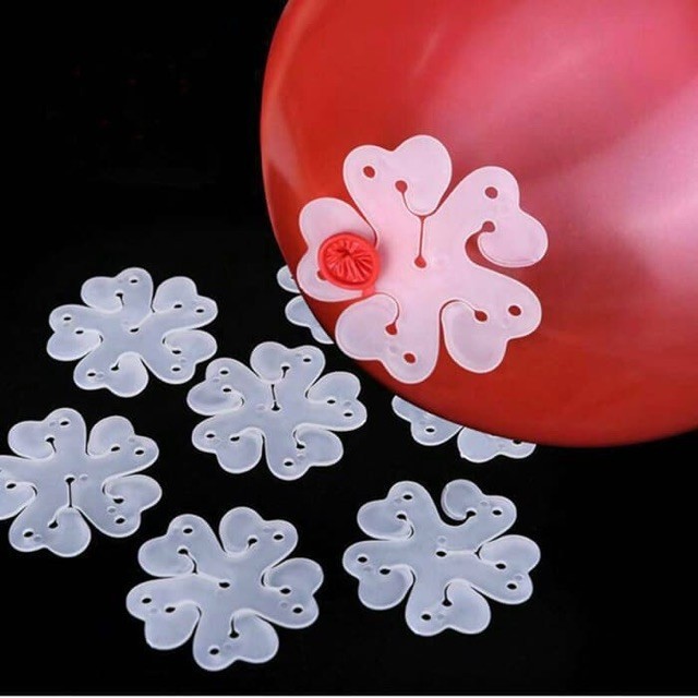 10PCS KLIP BALON BUNGA ANALUS BALON TABUNG / ALAT MERANGKAI BALON/ALAT DEKOR BALON PENGAIT BALON BES