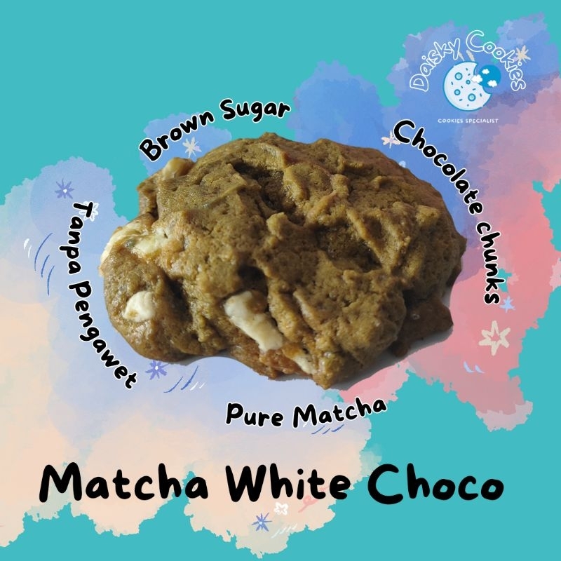 

Matcha White Chocolate Soft Cookies