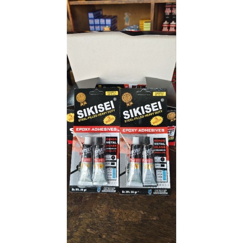 

LEM CAMPUR,PLASTIC STEEL SIKISEI 5 MINUTES LEM MURAH