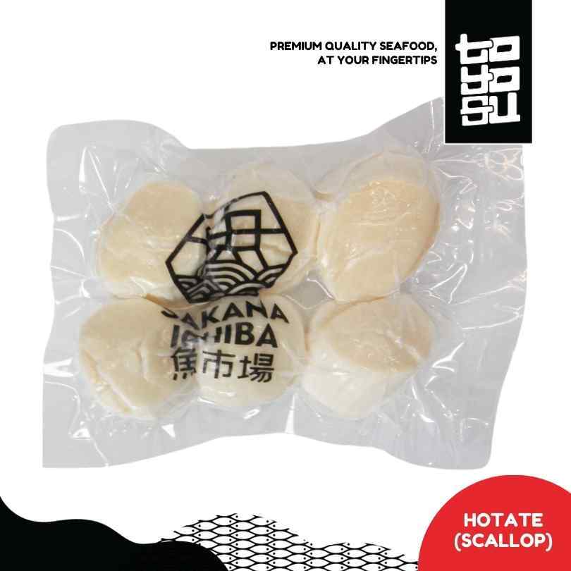 

HOKKAIDO SCALLOP SASHIMI GRADE FROZEN - SASHIMI HOKKAIDO HOTATE - SCALLOP JEPANG | TOYOSU