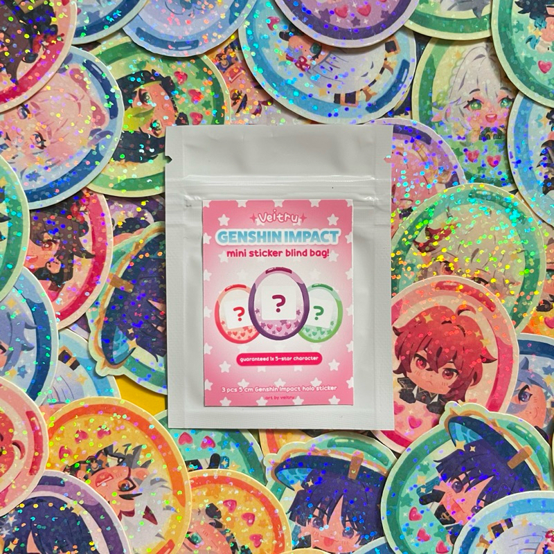 

Genshin Impact Mini Sticker Blind Bag by Veitru