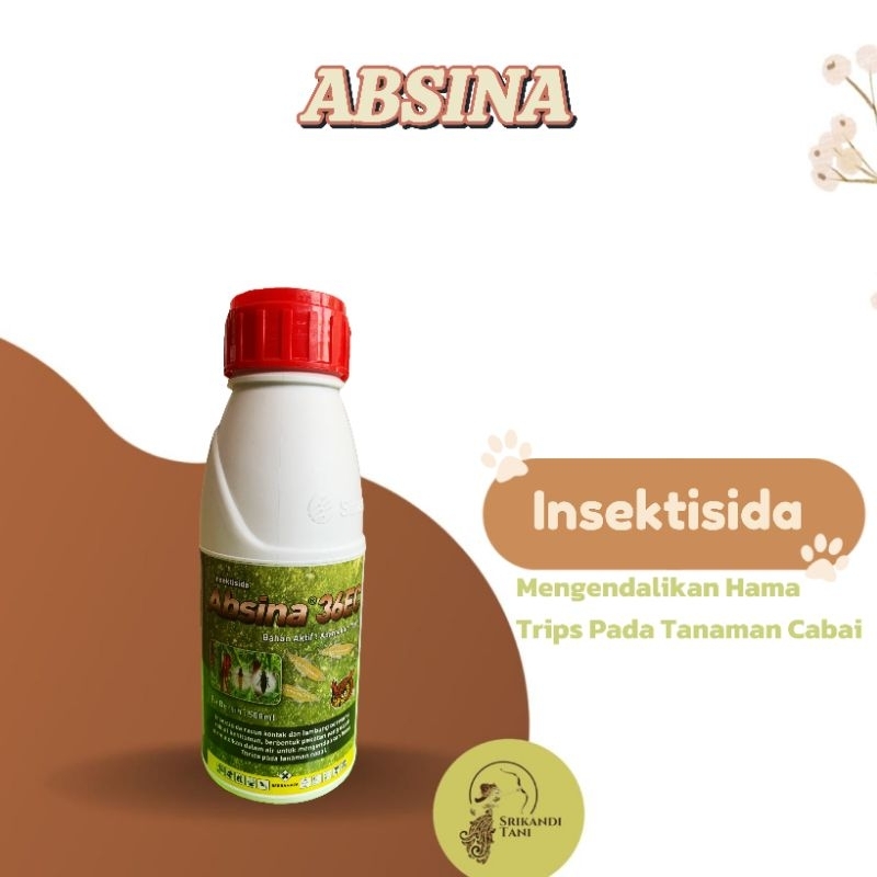 Insektisida Absina 36EC 500ml Abamektin 36ec Ampuh Atasi Hama