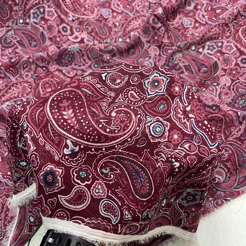 Kain Seruti Motif / Kain Yoryu / Kain kringkel serat kulit jagung / Harga per 0,5M