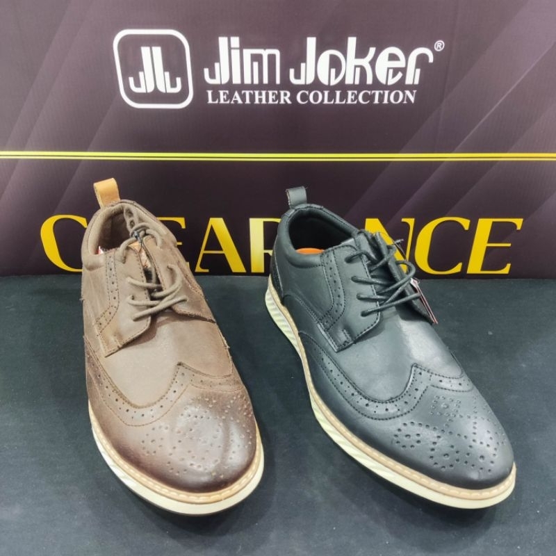 sepatu kulit jim joker