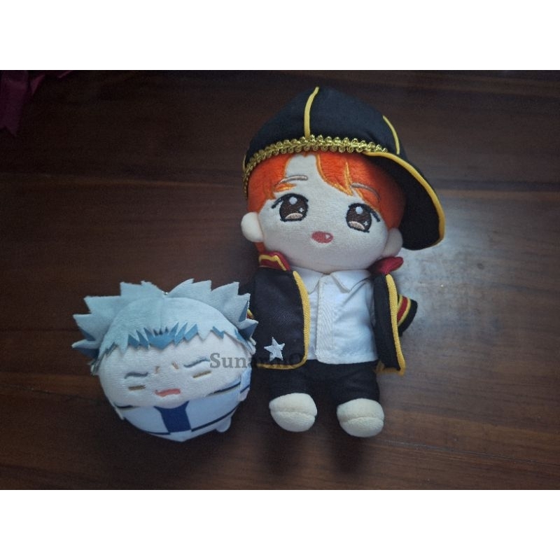 [Booked] Fuwa Fuwakororin Bokuto Special pair with Doll Renjun by Renjunbar