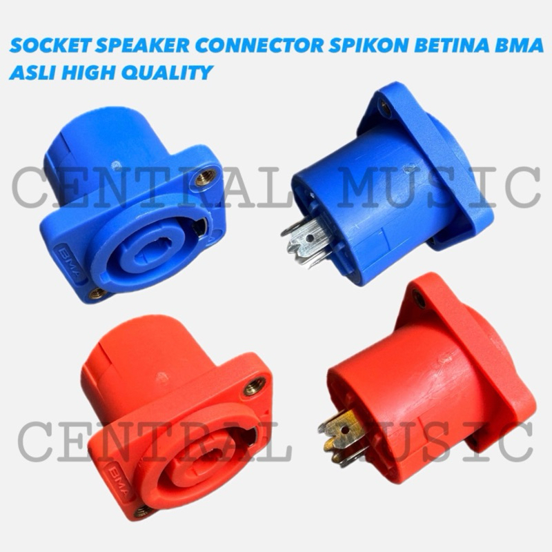 SOCKET SPEAKER CONNECTOR SPIKON BETINA BMA ASLI HIGH QUALITY