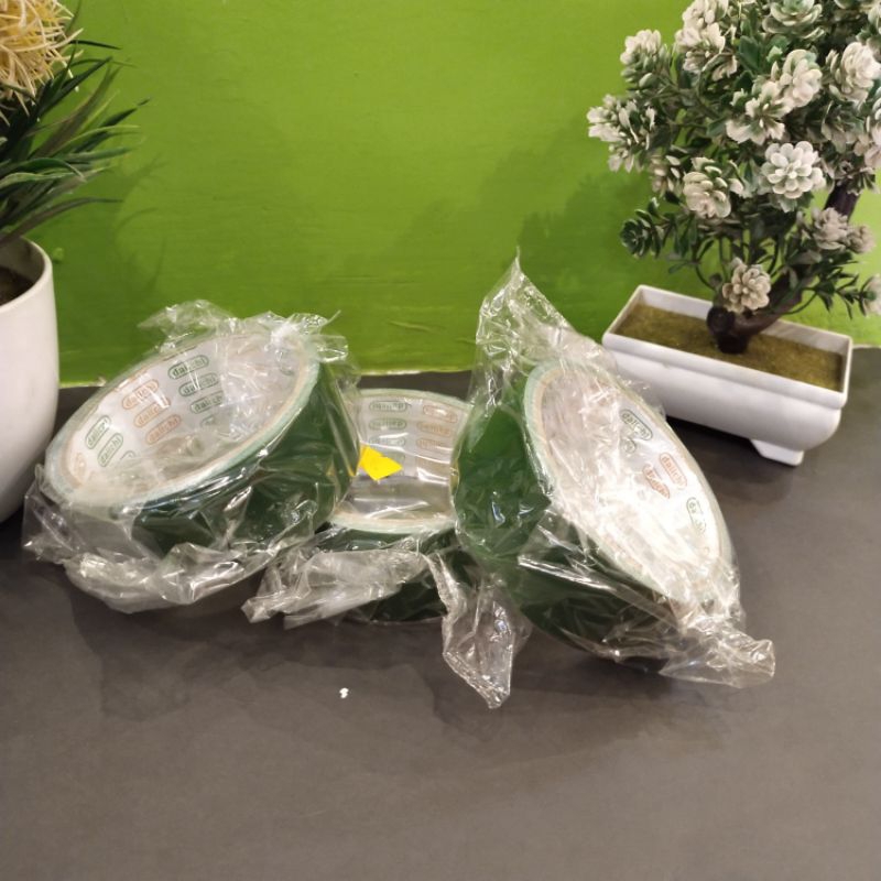 

GROSIR ECER ISOLASI LAKBAN OPP CLOTH TAPE PACKING WARNA HIJAU PREMIUM MURAH
