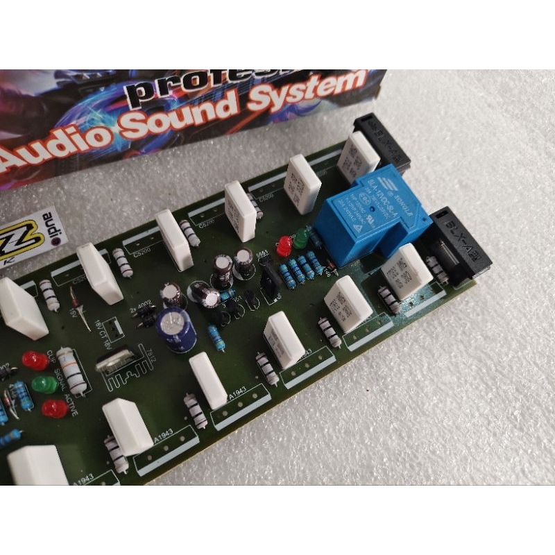 Kit TR Final 2U 10TR + Protex Amplifier ANX