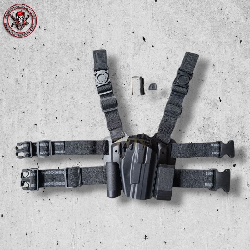 Drop Leg Gun 579 Holster for Glk G17 G19 M92 CZ75 TAURUS Hs9 HK USP / Holster paha universal