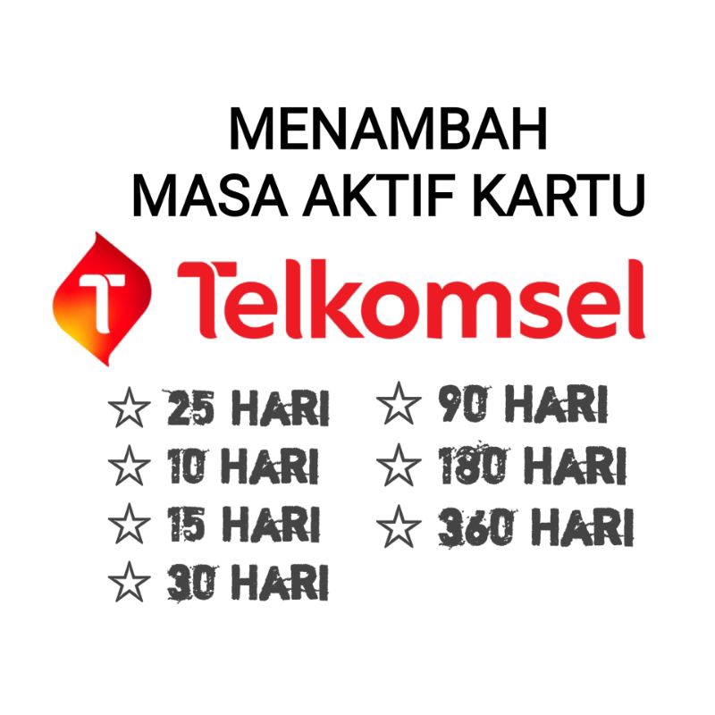 Tambah Masa Aktif Kartu Telkomsel