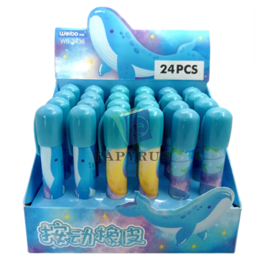 

PENGHAPUS / STIP / ERASER PEN / ERASER MEKANIK WEIBO WB3436