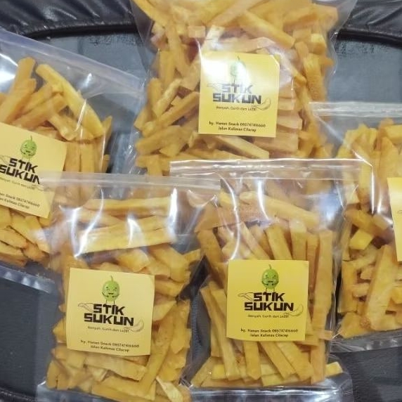 

Stik Sukun Gurih Renyah Kemasan Ekonomis Cemilan Sehat