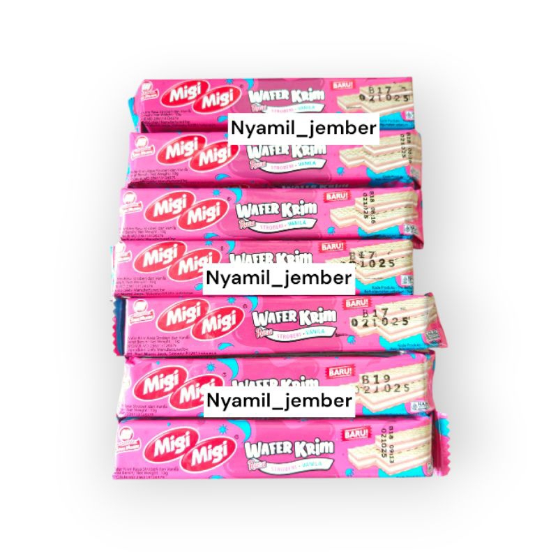 

(1 PACK =10 PCS) WAFER JADUL MIGI MIGI ANEKA RASA