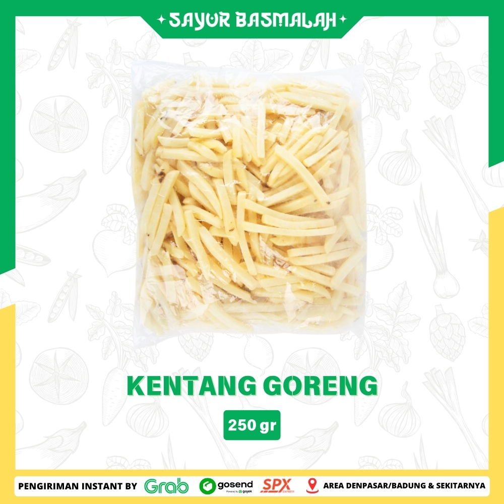 

Kentang Goreng 250gr - Sayur Basmalh