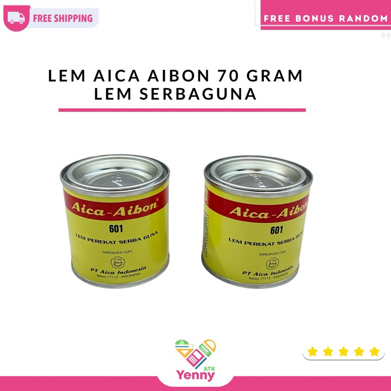 

Lem Aibon 70 Gram | Lem Serbaguna Aibon