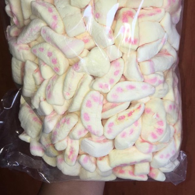 

Marshmallow kiloan murah bentuk semangka kuning 1/2kg (500gr)