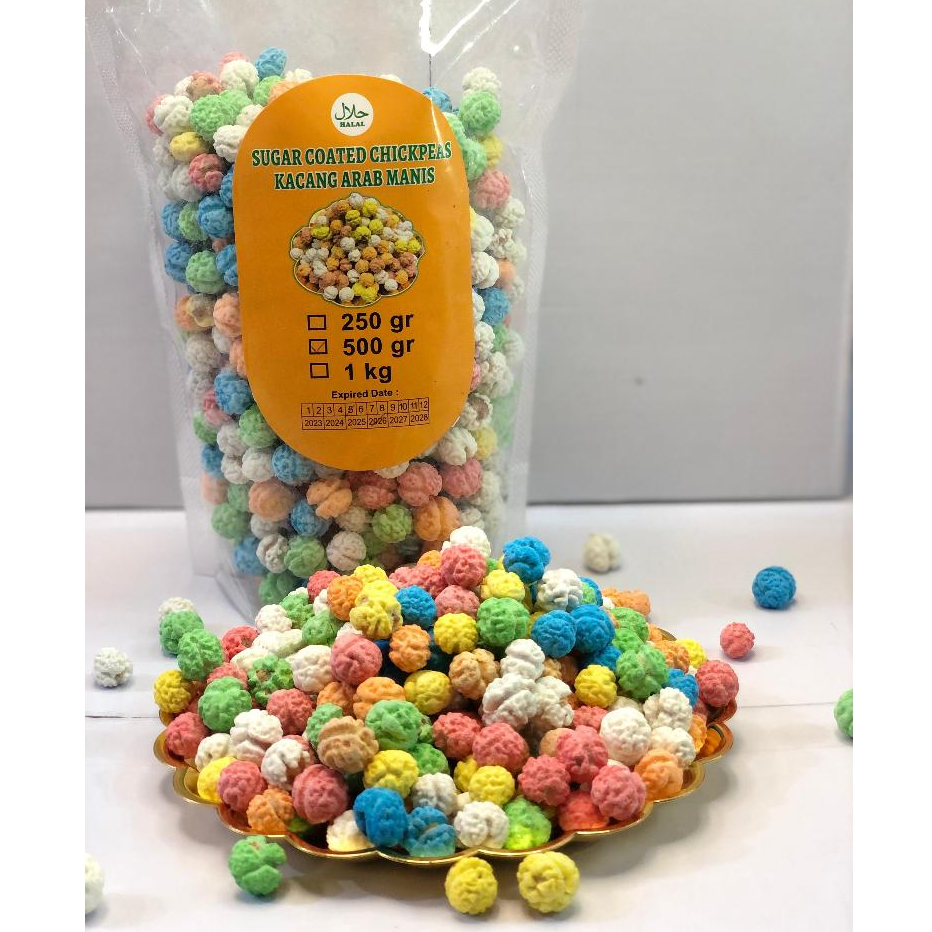 

Kacang Arab manis ukuran 500gr