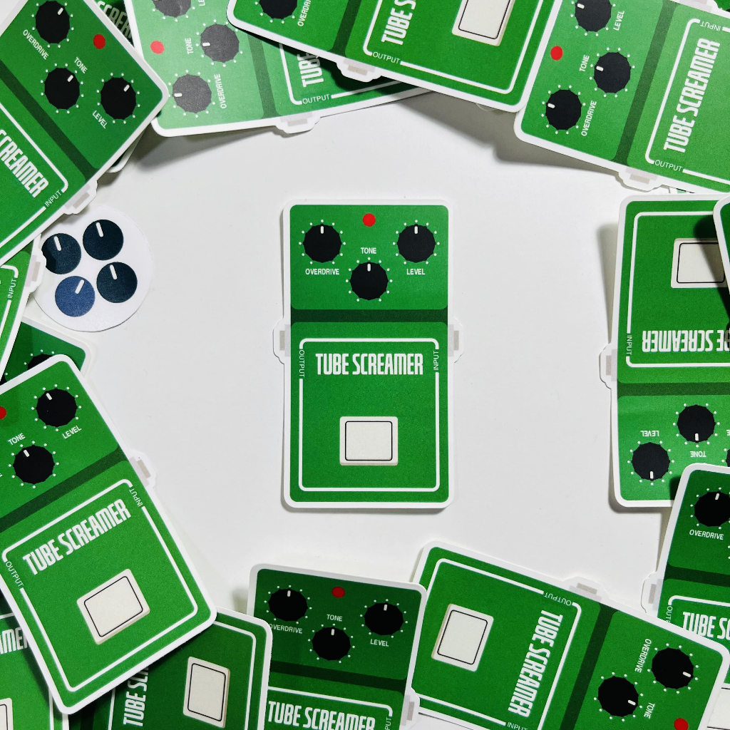 

PDLR - STICKER VINYL - IBANEZ TS808 TUBE SCREAMER - Edisi Pedal Gitar / Bass