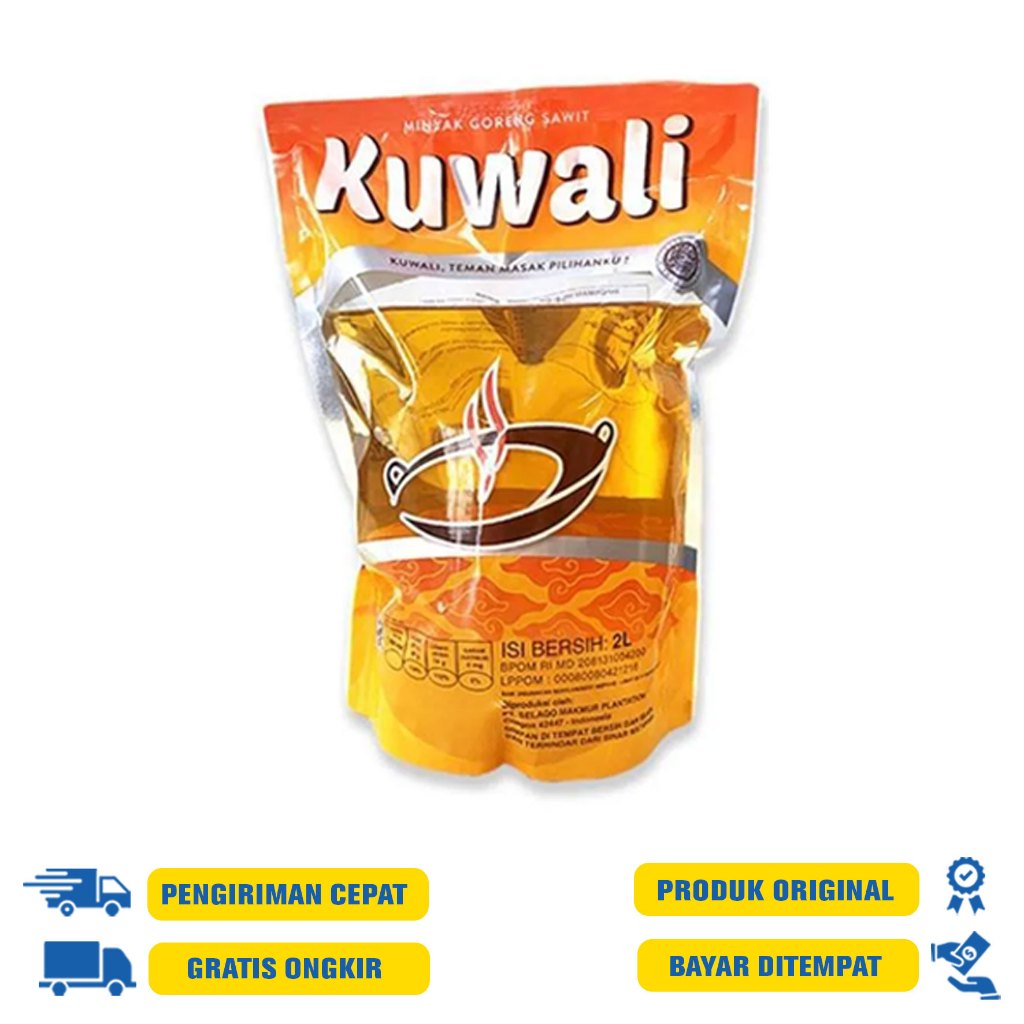 

Minyak Goreng Sawit Kuwali 2 Liter Pouch