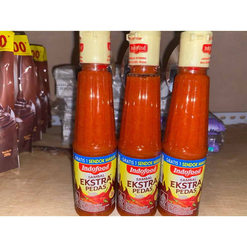 

indofood sambal extra pedas 135 ml