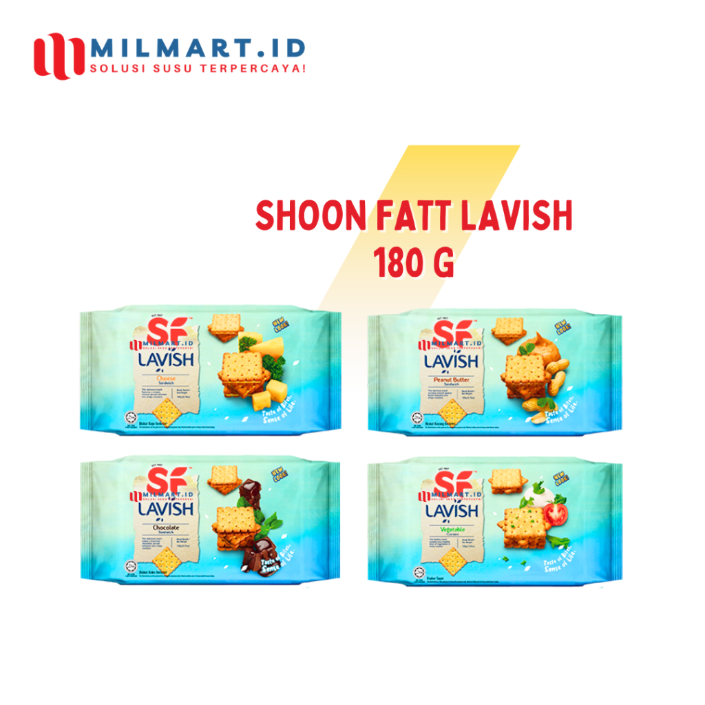 

SHOON FATT LAVISH VEGETABLES SANDWICH CHOCOLATE BISKUIT IMPORT CAMILAN SF