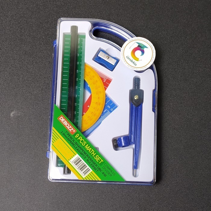 

Jangka Set DEBOZZ DBC-930 Math Set DEBOZZ DBC-930 - Biru