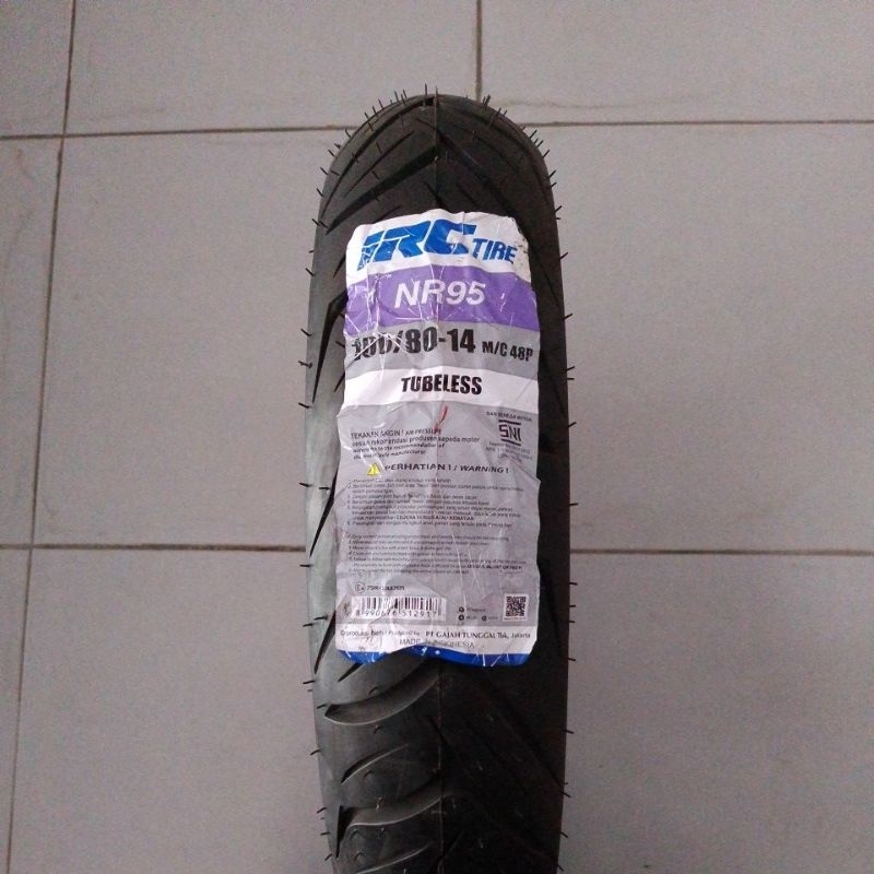 Ban luar 100/80-14 NR-95 tubles IRC