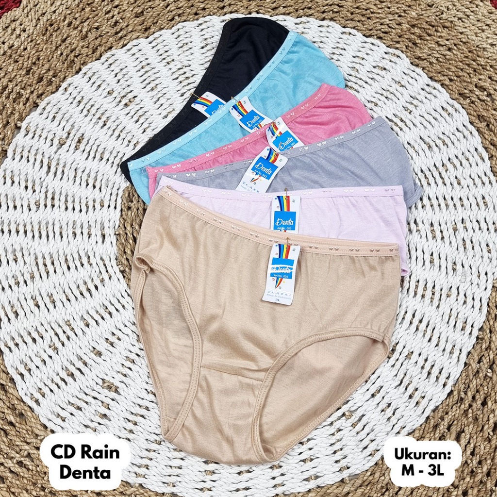 6 Pcs Celana Dalam Wanita Esse/Wanita/Rain CD Wanita Esse Celana Dalam Wanita Esse M L XL XXL 4L/XXX