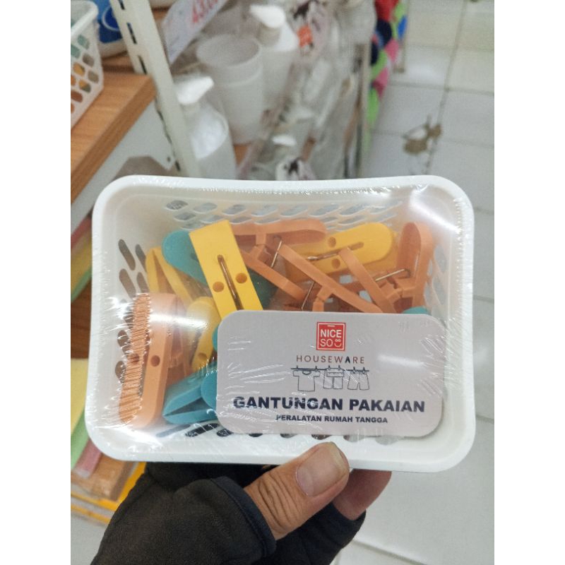 Niceso Official Gantungan pakaian/Penjepit pakaian